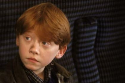 Rupert Grint como Ron Weasley en Harry Potter y la piedra filosofal (Foto: IMDb)