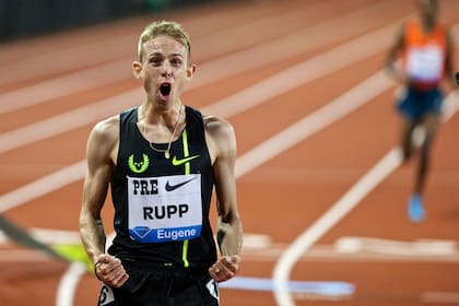 Rupp, el atleta de origen no africano más rápido en los 10.000 metros con 26.44.36