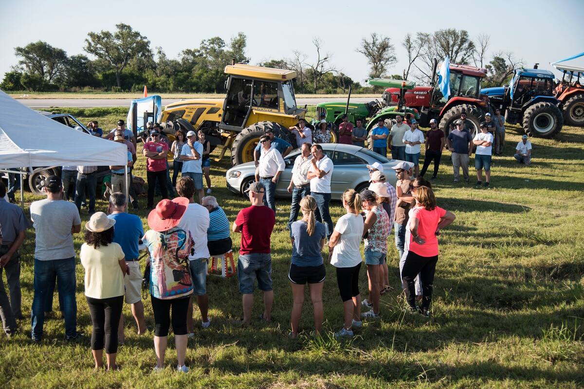 Ruralistas autoconvocados en Bell Ville