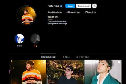 Rusherking borró las publicación con La China (Captura Instagram @rusherking)