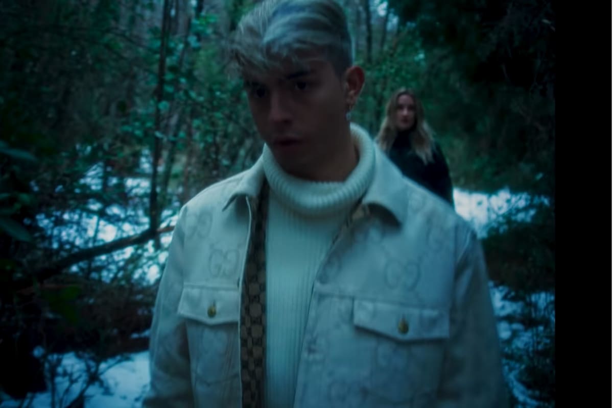 Rusherking filmó su nuevo videoclip "Olvídate" ¿con la China Suárez como protagonista?. Foto/Captura: Rusher King