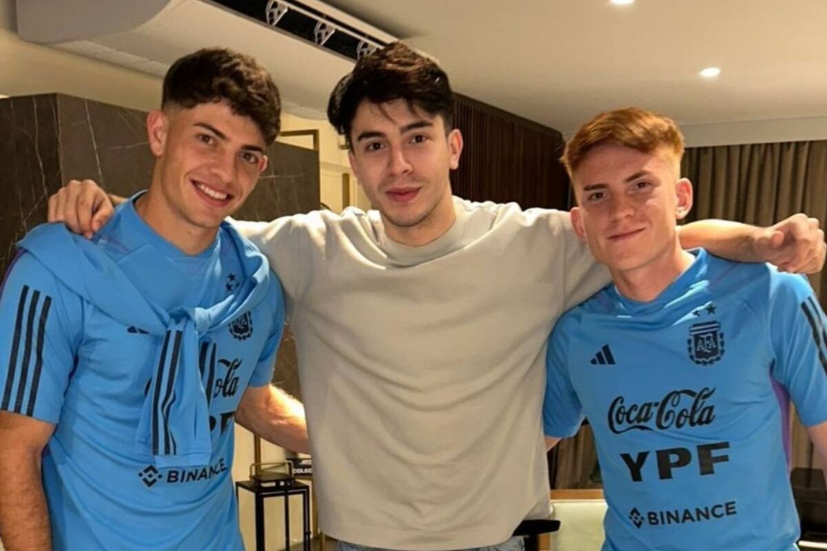 Rusherking y una visita muy especial a la selección argentina sub 20