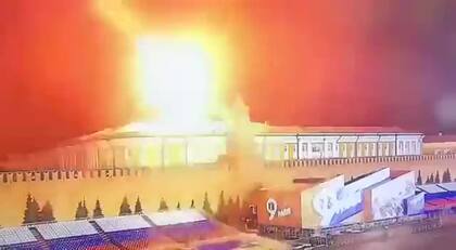 Rusia acusó a Ucrania de haber intentado asesinar a Vladimir Putin con un ataque de drones en el Kremlin