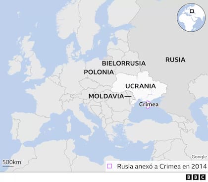 Rusia anexó Crimea en 2014