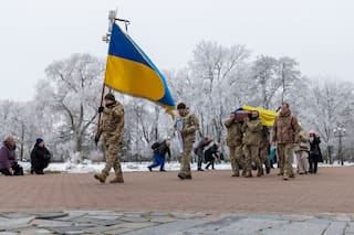 Russia hits Ukrainian capital with ballistic missiles and drones, killing at least 9