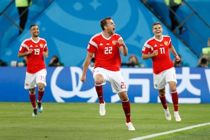 Rusia logró su segunda victoria consecutiva en el Mundial 2018