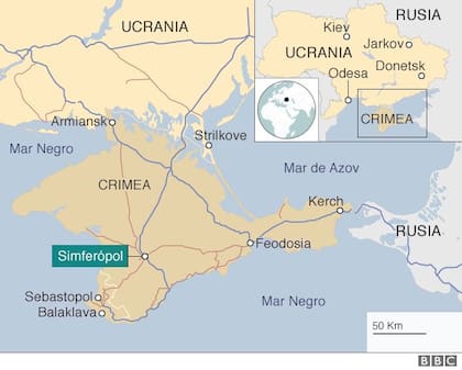 Rusia se anexionó Crimea en 2014