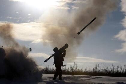 Rusia también es señalada por supuestamente usar gases lacrimógenos en el campo de batalla
