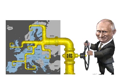 Rusia tiene la llave del gas para Europa, aunque crecen las diferencias en los países occidentales sobre la conveniencia de avanzar con esa estrategia