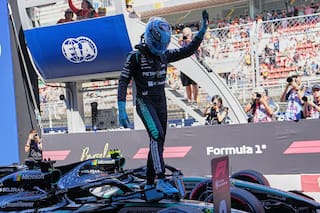 Russell logra la pole en el GP de Barcelona con Antonelli como tercero detrás de Hamilton