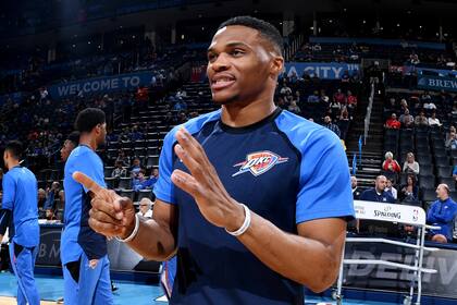 Russell Westbrook de Oklahoma City Thunder