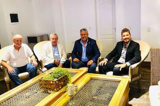 Superliga: la reunión de Tinelli, Ameal, Russo, Tapia y un anfitrión invisible