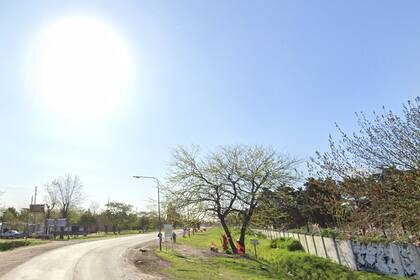 Ruta 1003 y Bella Vista, en Merlo