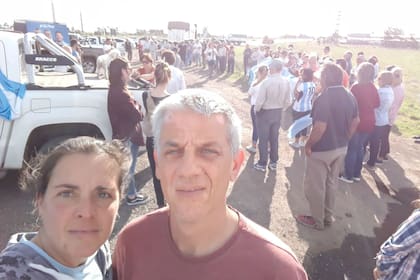 Ruta 33 y 7, en Rufino