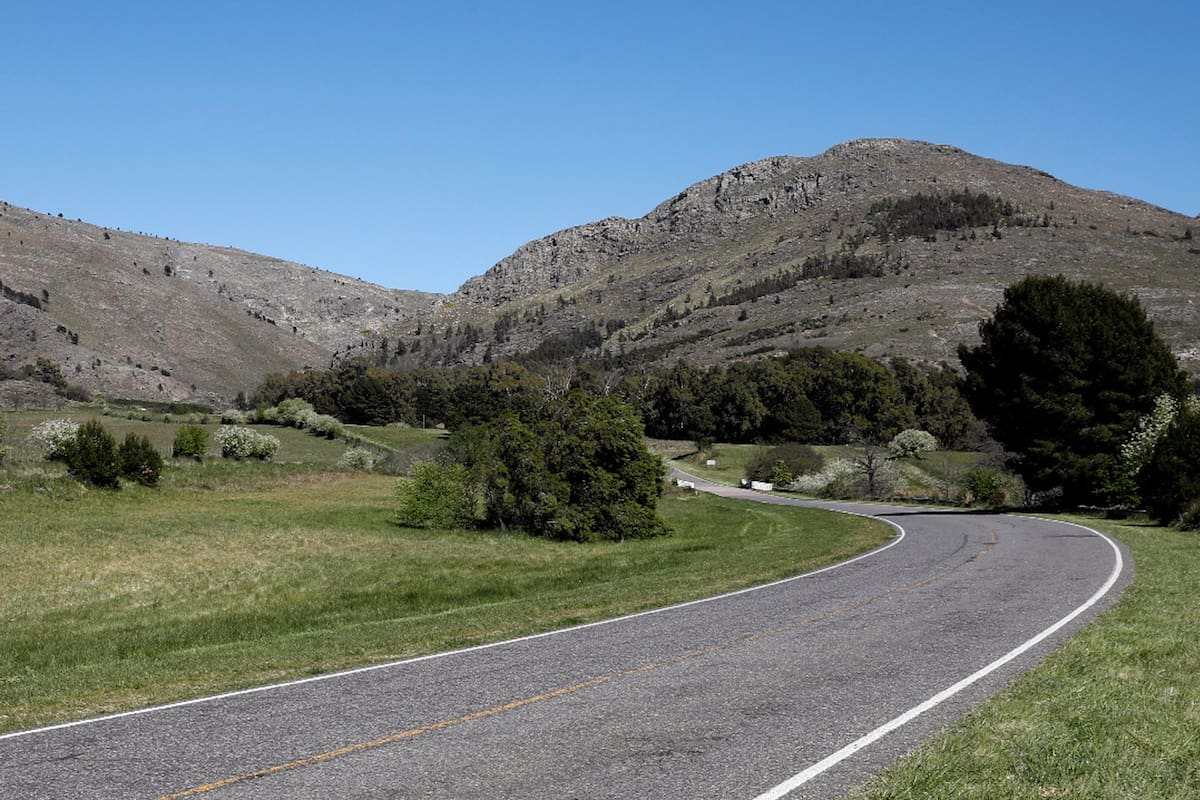 Ruta 76; sierras