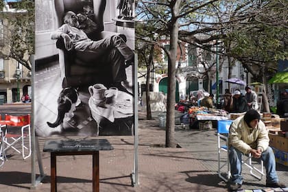 Ruta del Libro. Plaza Dorrego