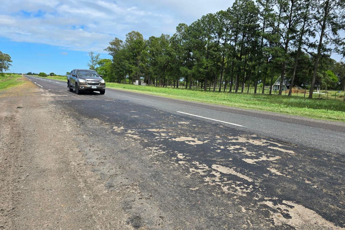 Ruta nacional 11, en Santa Fe.