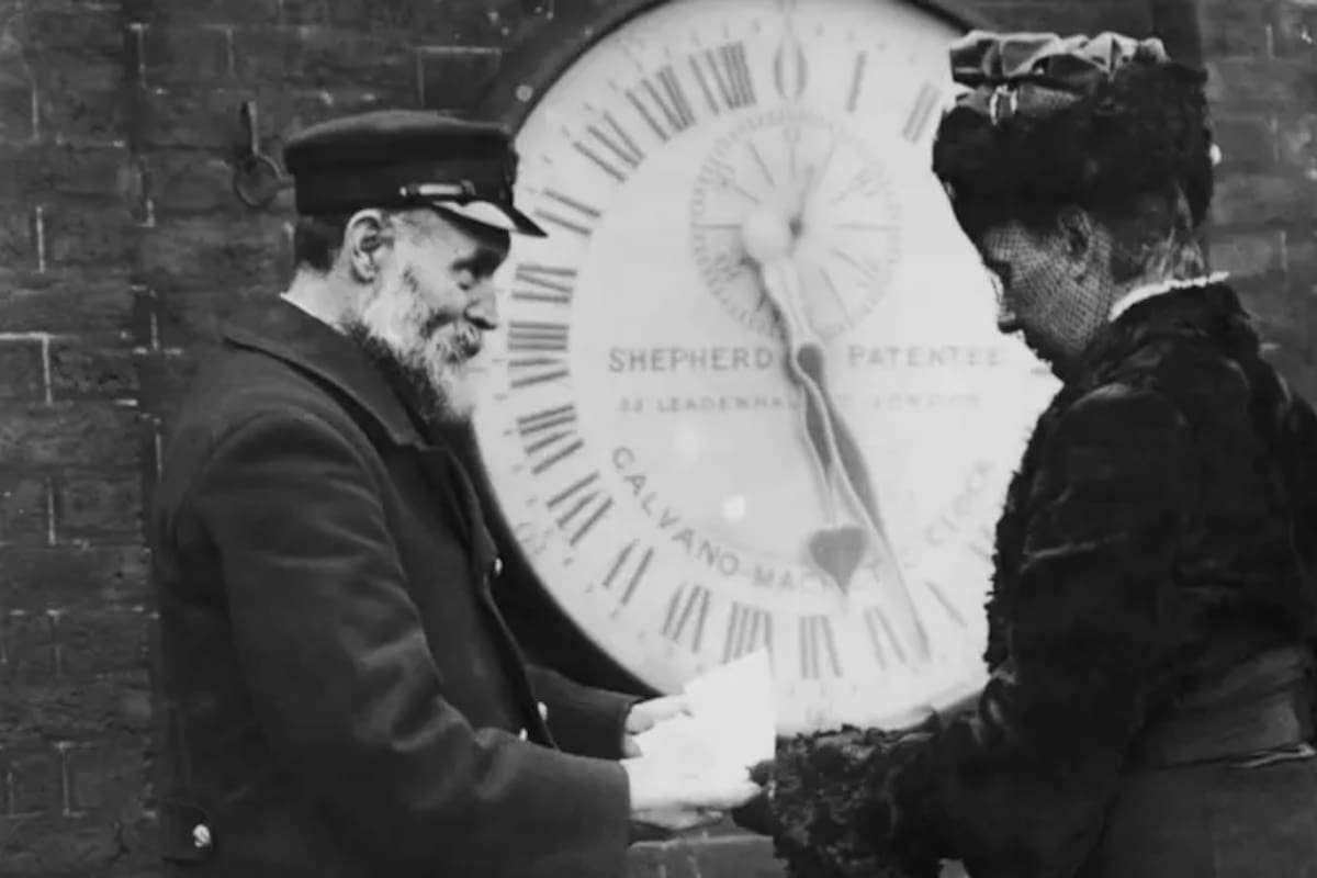 Ruth Belville recorría Londres vendiendo la hora.