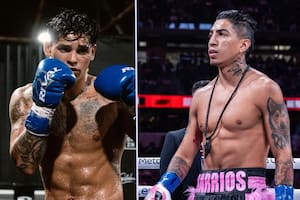 Ryan García (a la izquierda) tiene una nueva oportunidad de campeonato mundial ante Mario Barrios (a la derecha) (Instagram/@kingryan/Instagram/@boxer_barrios)