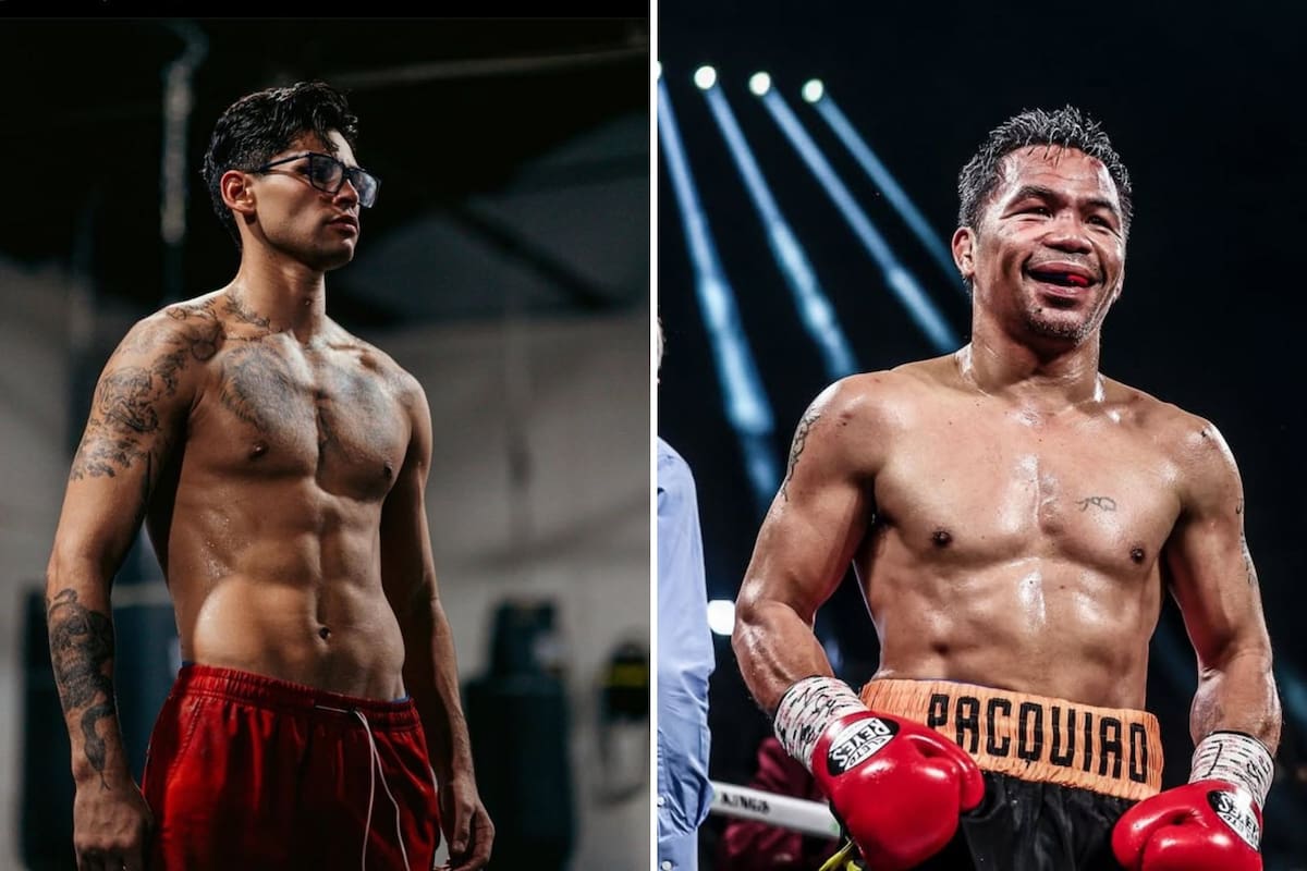 Ryan García quiere pelear contra Manny Pacquiao (Instagram @mannypacquiao/kingryan)