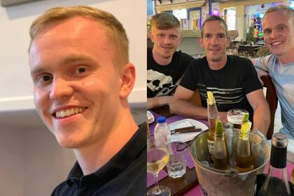 Ryan Lloyd tomó unas cervezas en Birmingham y al otro día sintió que algo malo pasaba en su cuerpo (Foto: Jam Press)