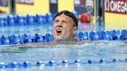 Ryan Lochte fue suspendido por diez meses