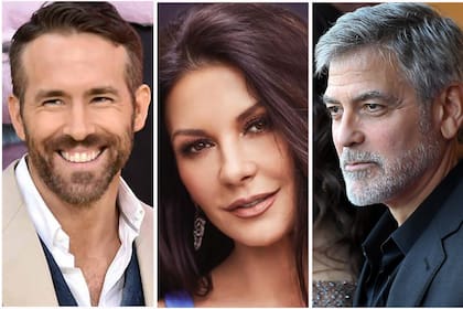 Ryan Reynolds, Catherine Zeta Jones y George Clooney, tres figuras que no temen vender productos