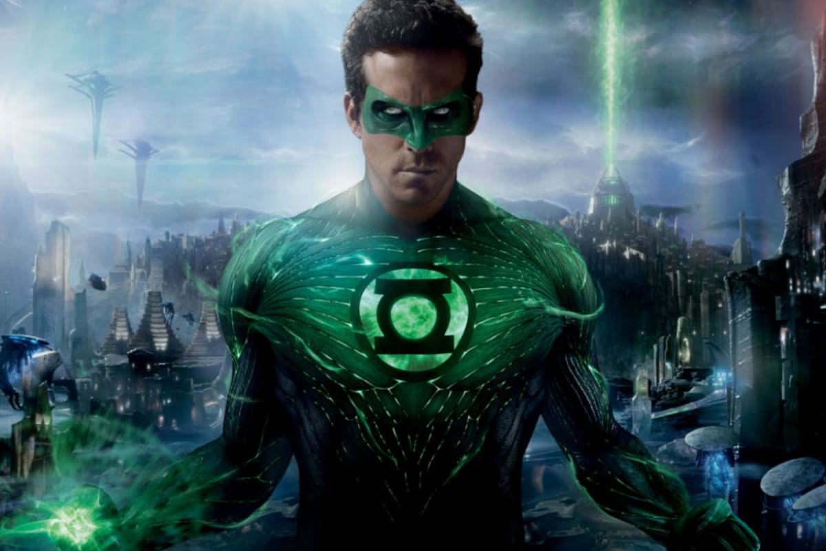 Ryan Reynolds como Linterna Verde (2011). Warner