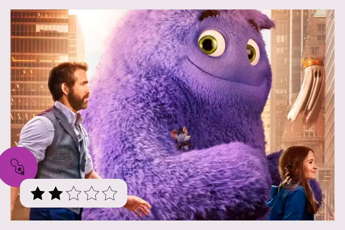 Ryan Reynolds, con todos los tics del manual del actor “sensible”, en Amigos imaginarios