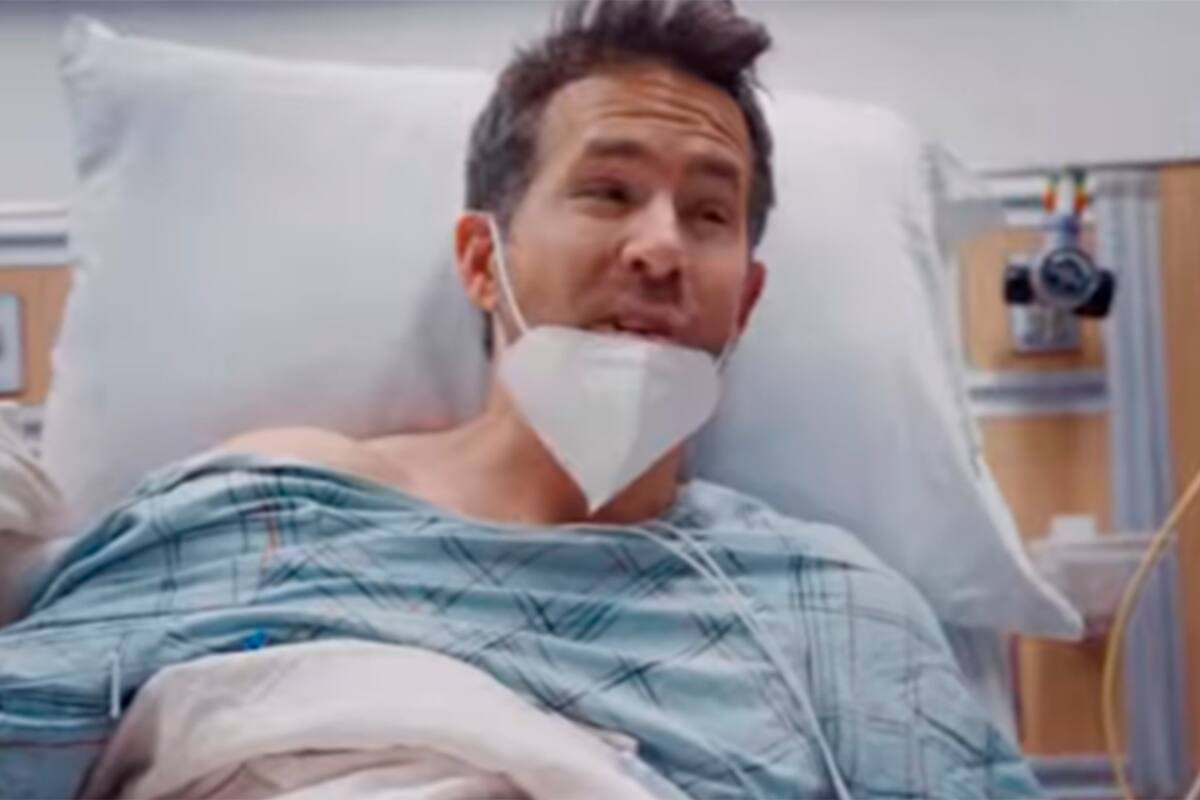 Ryan Reynolds filmó su propia colonoscopía y compartió el resultado para generar conciencia: “Me encontraron un pólipo”
