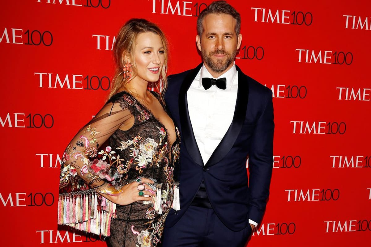 Ryan Reynolds junto a su mujer, la actriz Blake Lively