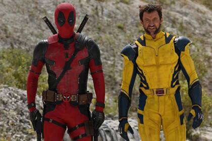 Ryan Reynolds y Hugh Jackman en el rodaje de Deadpool 3, el film que estará entre los primeros en retomar el trabajo ahora que se terminó la huelga de actores