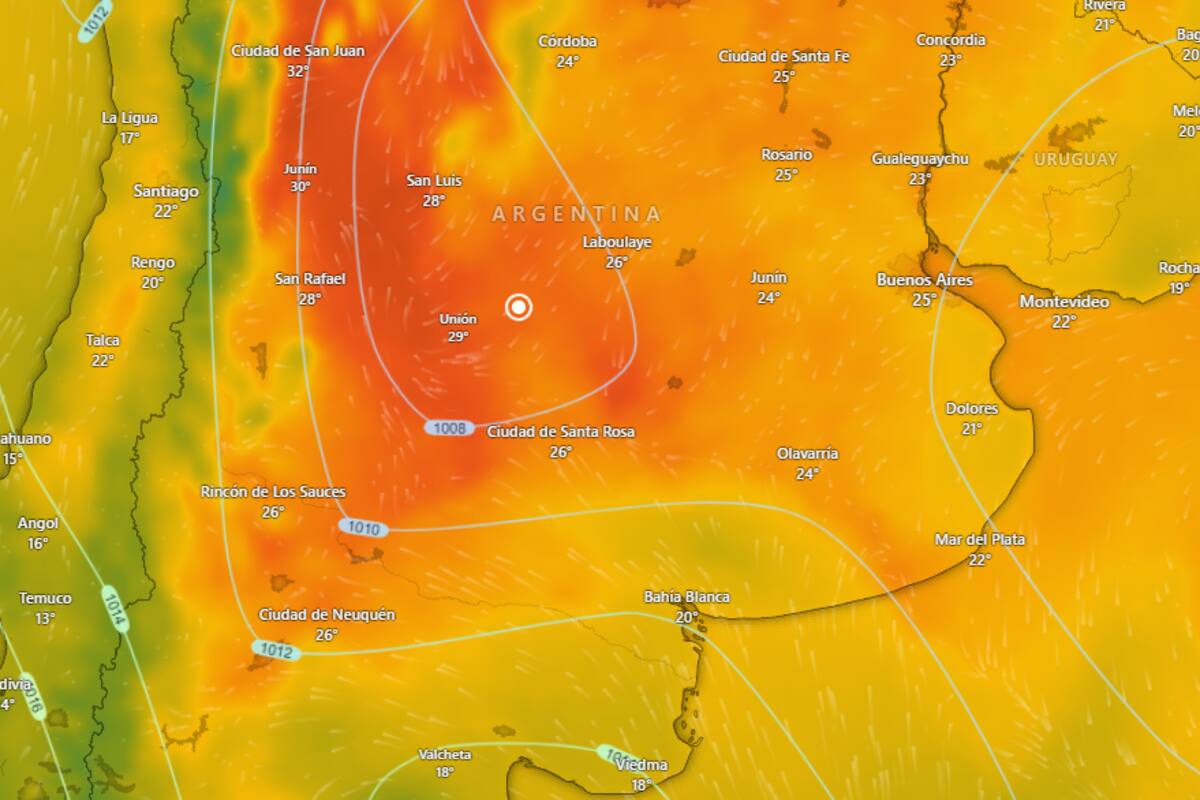 Sábado 1° de febrero: hay alerta por temperaturas extremas en 12 provincias