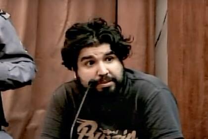 Sabag Montiel, durante su testimonio.