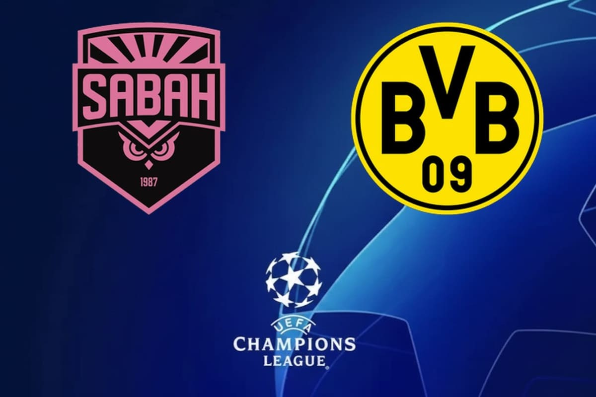 Sabah vs. Borussia Dortmund, por una nueva jornada de la Liga de Campeones de Europa