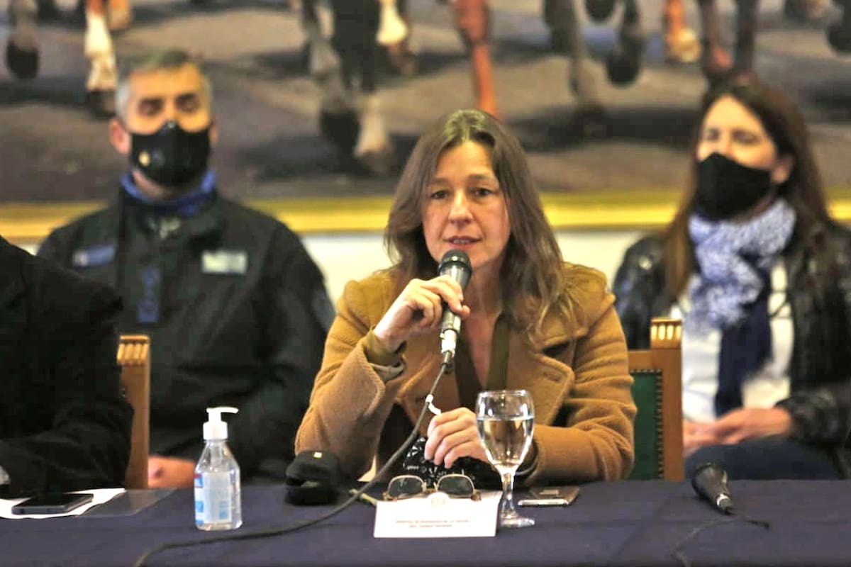 Sabina Frederic se alineó con la postura de Alberto Fernández: "Las tomas de tierras son ilegales"