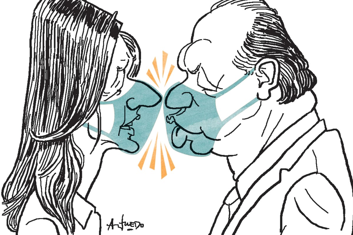 Sabina Frederic y Sergio Berni