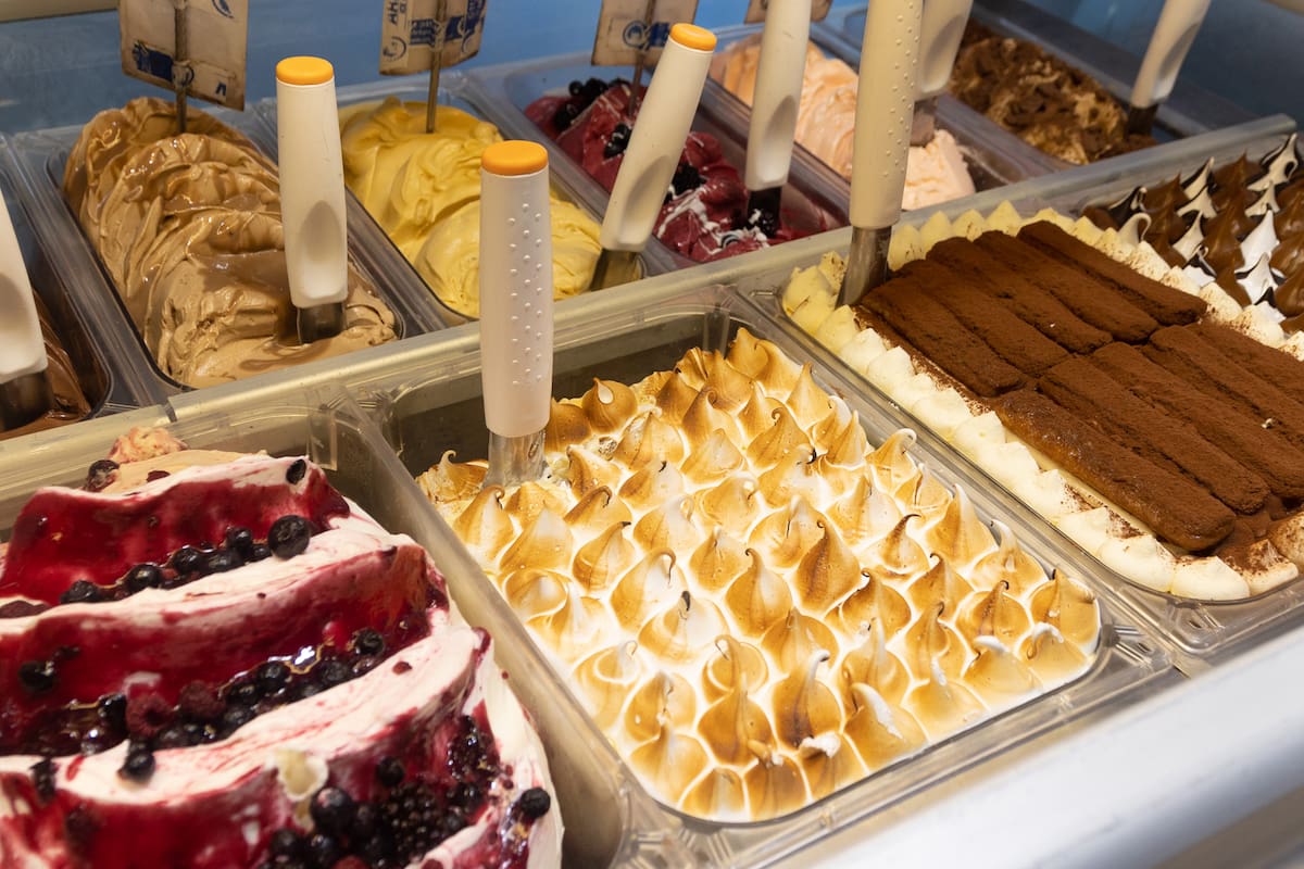Sabores de helados que son reversiones de gustos de tortas, como Lemmon Pie o Chessecake