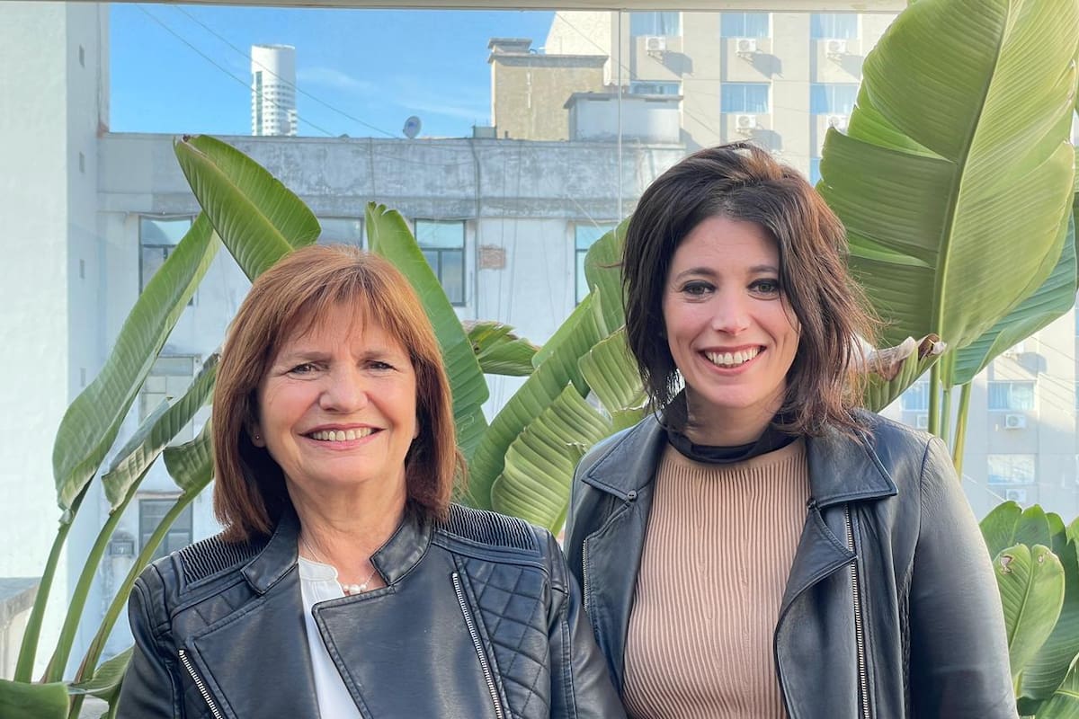 Sabrina Ajmechet junto a Patricia Bullrich