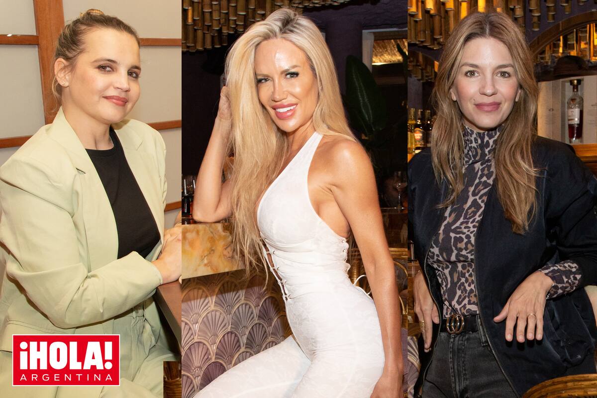 Sabrina Garciarena, Luciana Salazar y Marcela Kloosterboer.