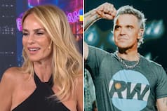 El insólito beso de Robbie Williams a Sabrina Rojas y la propuesta que le llegó después