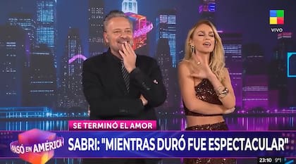 Sabrina Rojas rompió el silencio tras su separación de José 'Pepe' Chatruc (Foto: Captura TV)