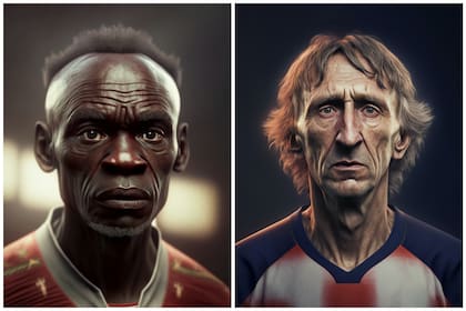 Sadio Mané y Luka Modric