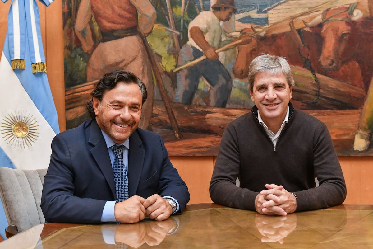 Sáenz, reunido con Caputo
