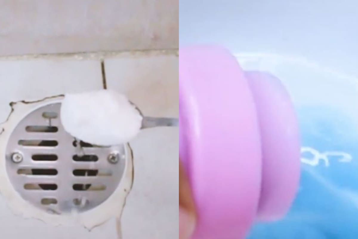 Sal y suavizante, dos de los productos presentes para destapar las cañerías