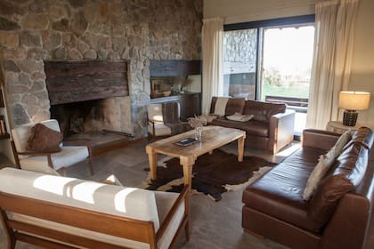 Sala de estar de La Morada.