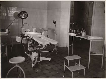 Sala quirúrgica de Barbacena (Foto: Archivo Público Mineiro)