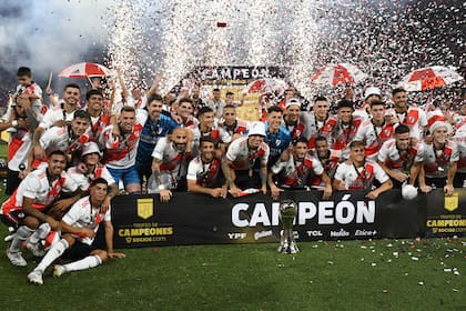 Saldo más que favorable: en River consideran que fue el mejor equipo de 2021, no sólo por los títulos alcanzados