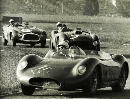 Salerno en la Maserati 200SI