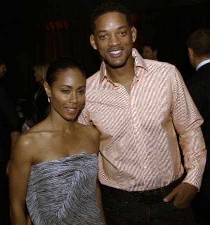 Jada Pinkett y su marido Will Smith